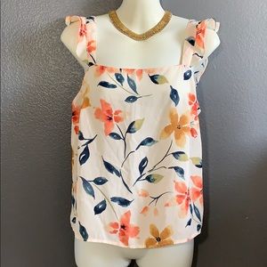 Ruffle Sleeve Blouse